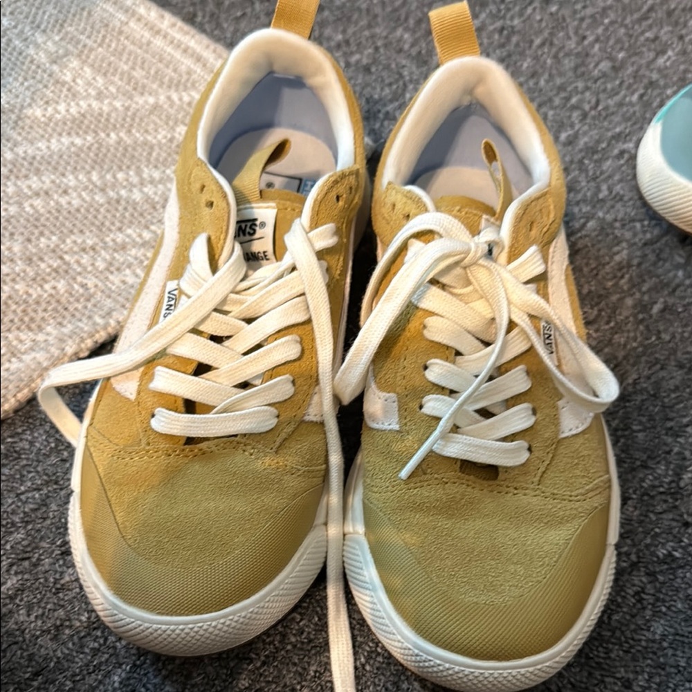 Vans Athletic Shoes in Yellow and White